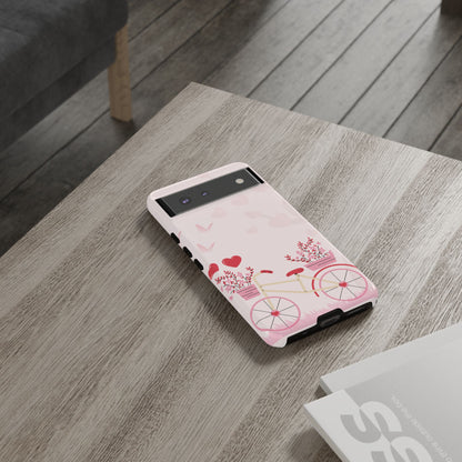 Phone Cases - Pink Cycle Pattern