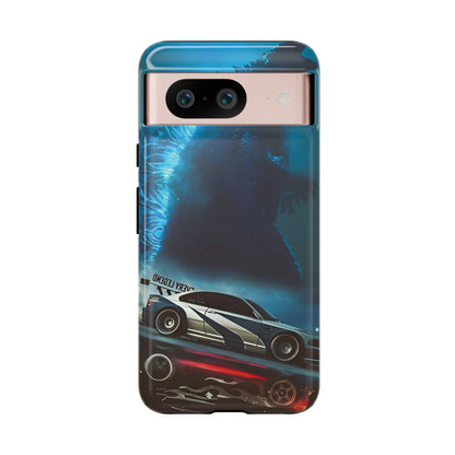 Phone Case - Car and Big Bear Design