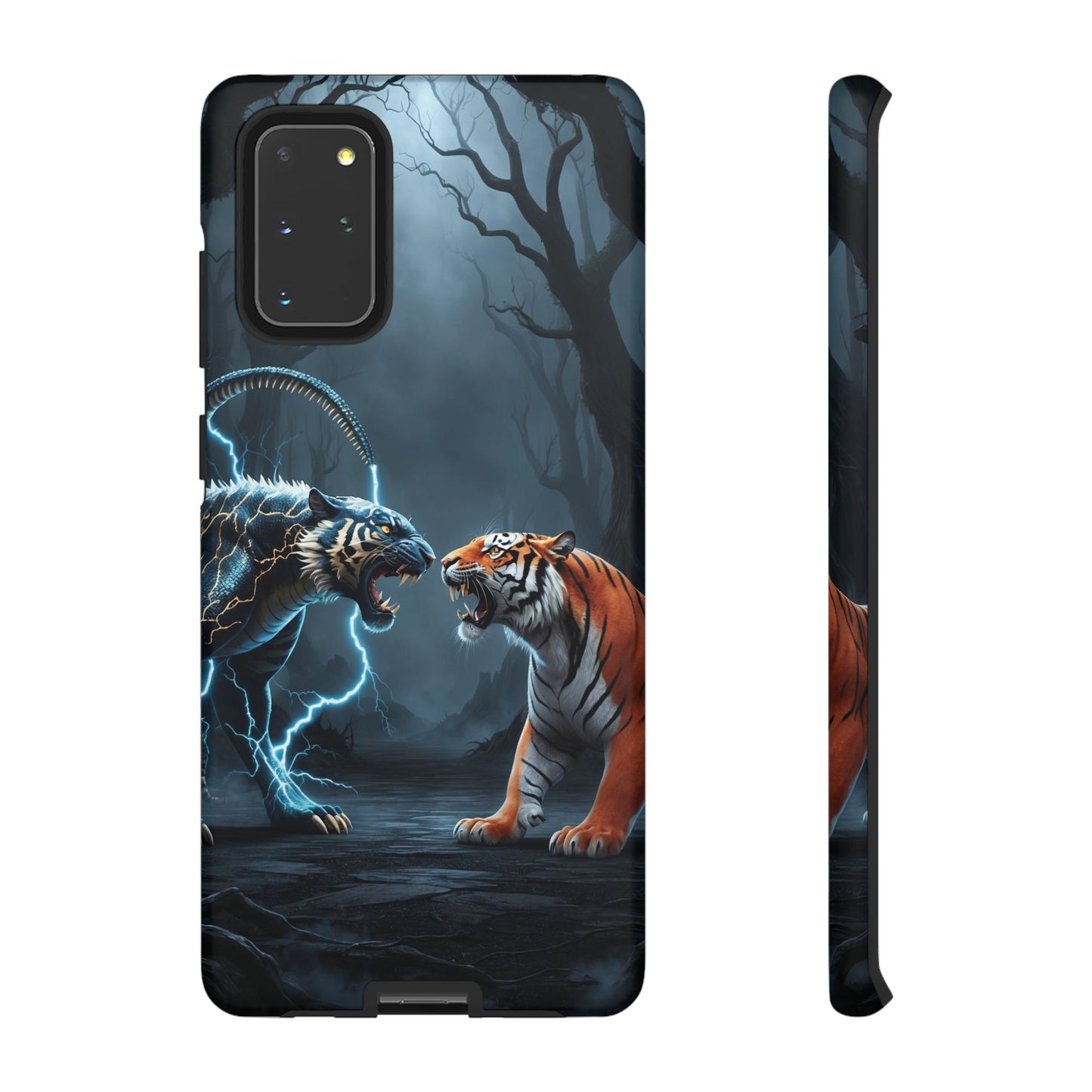 Phone Case - Lion vs Alien Tough Case