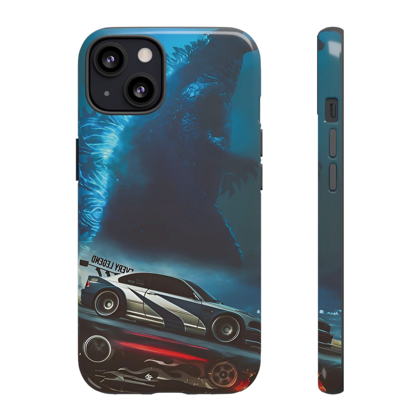 Phone Case - Car and Big Bear Design