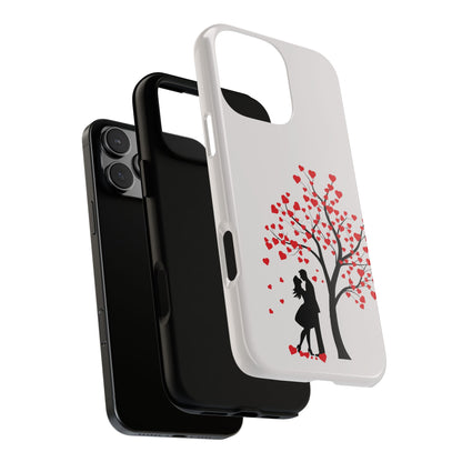 Phone Case - Lover Below in Heart Tree Design