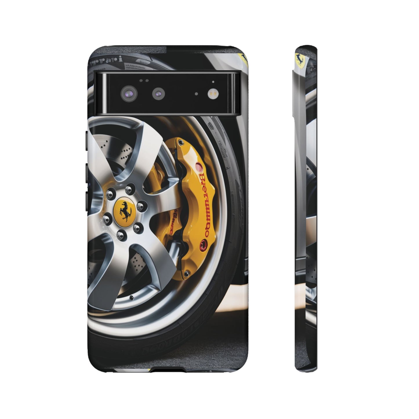 Phone Cases - Ferrari Brake and Wheel Design