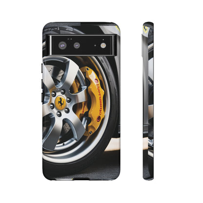 Phone Cases - Ferrari Brake and Wheel Design