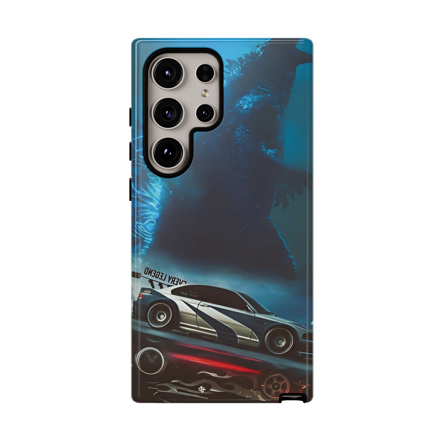 Phone Case - Car and Big Bear Design