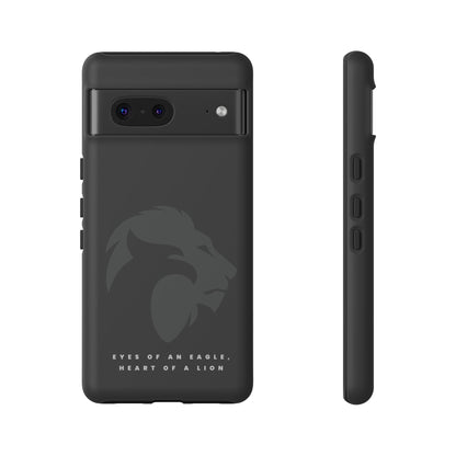 motivational black eagle & lion Tough Cases