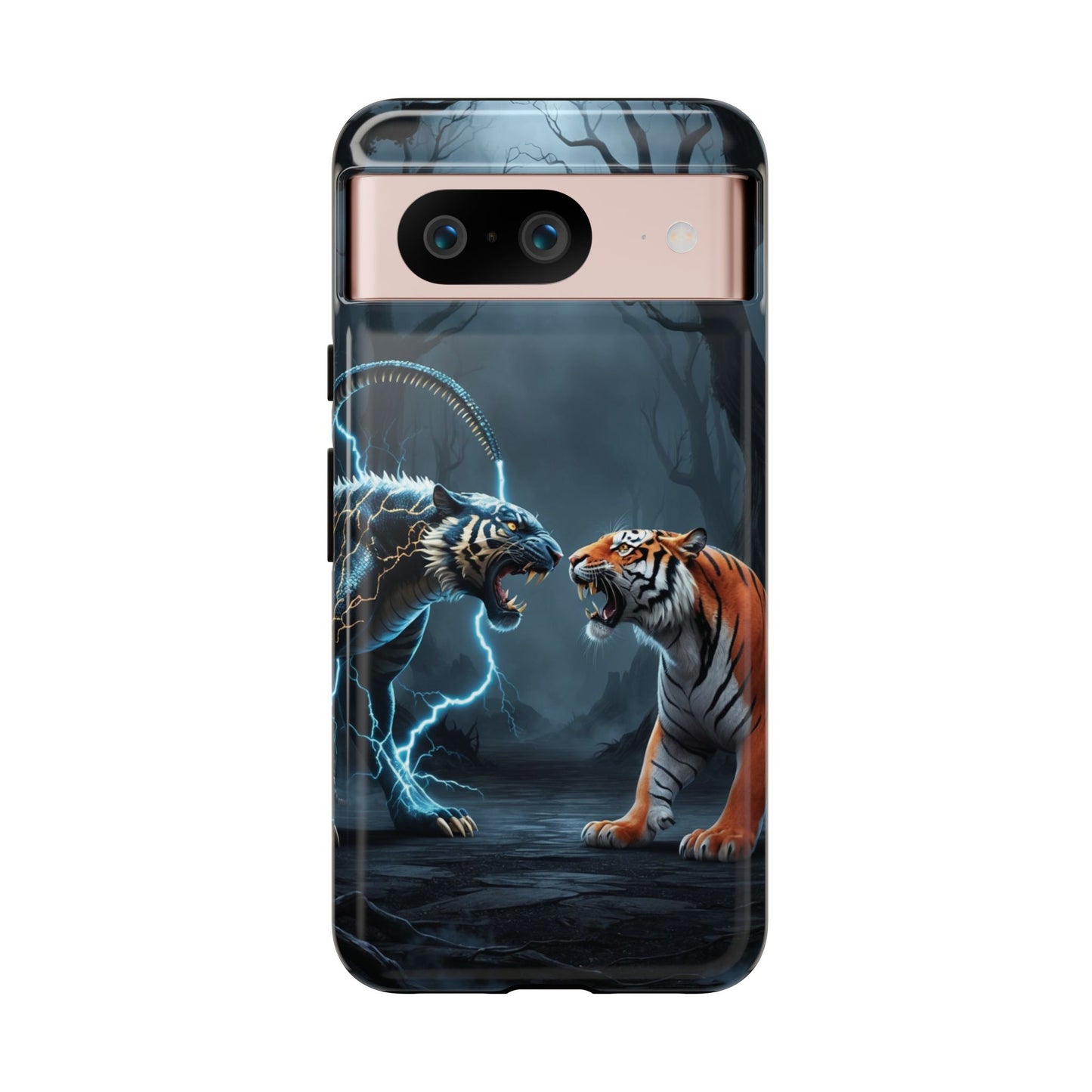 Phone Case - Lion vs Alien Tough Case