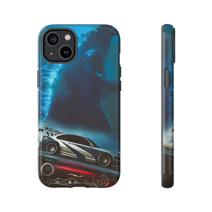 Phone Case - Car and Big Bear Design