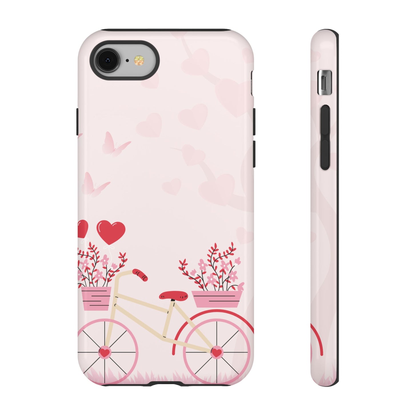 Phone Cases - Pink Cycle Pattern