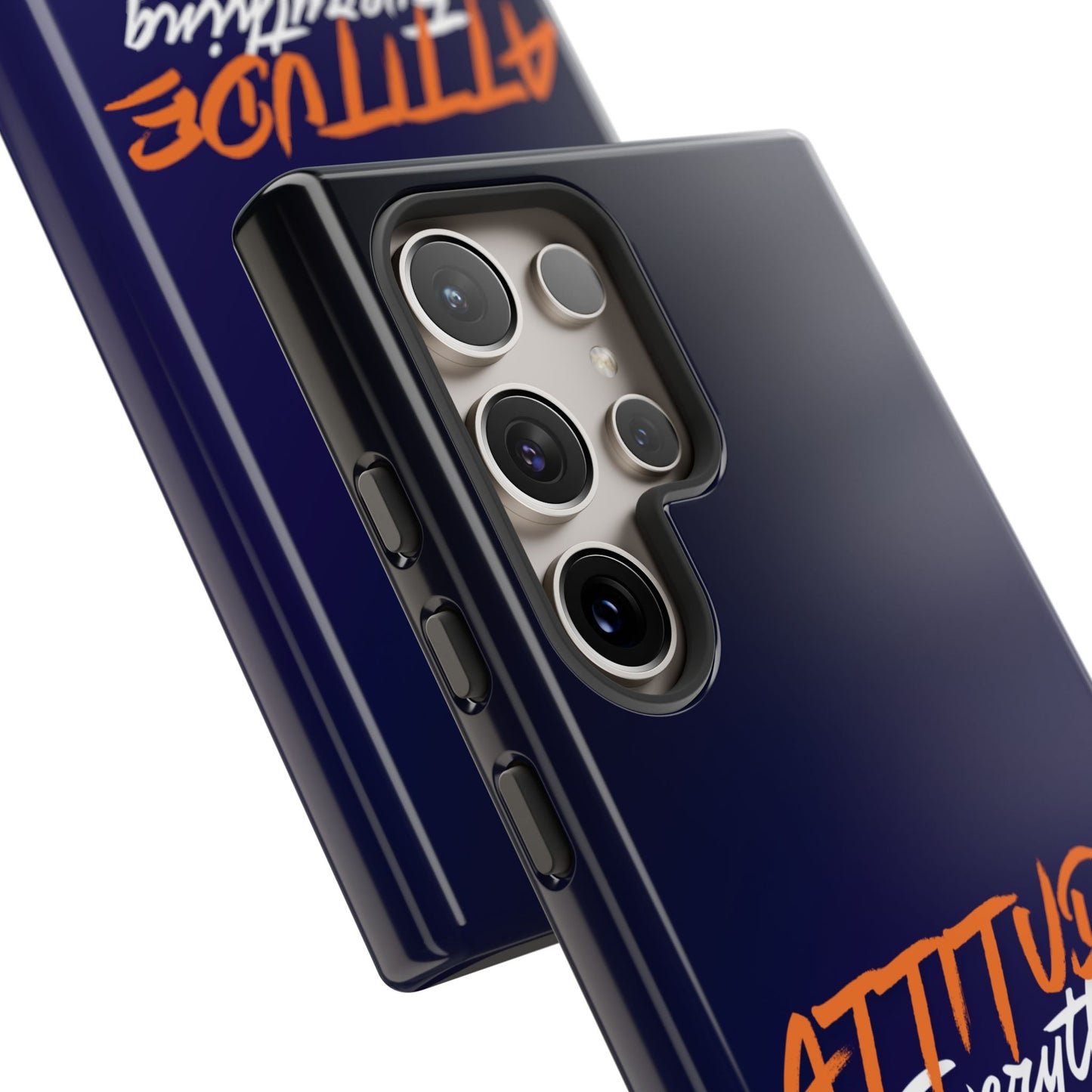 Attitude Is Everything - Stylish blue for Bold PersonalitiesTough Cases