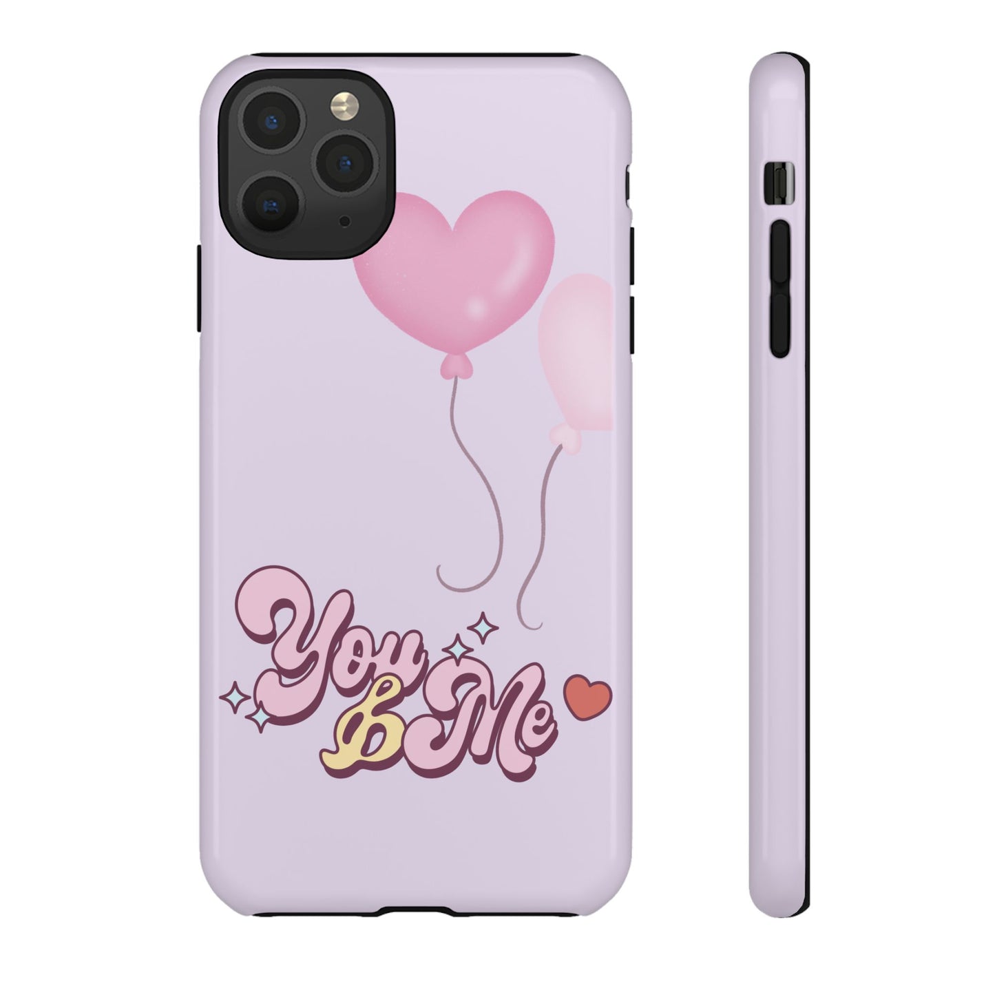 Phone Cases you and me 2 hearts ballon Tough Cases