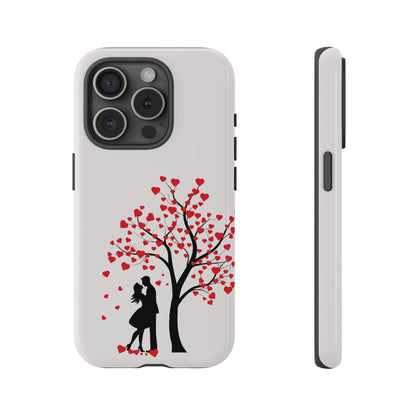 Phone Case - Lover Below in Heart Tree Design