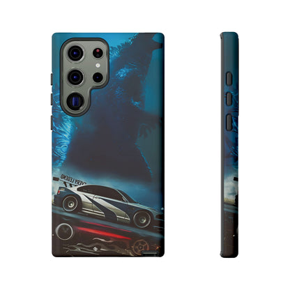 Phone Case - Car and Big Bear Design