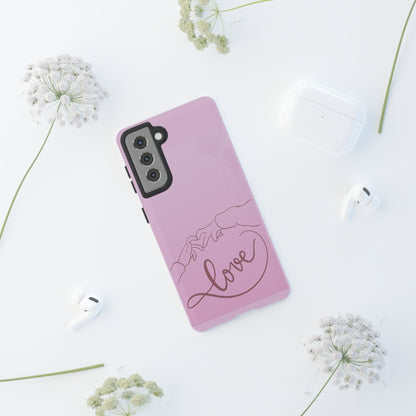 Phone Cases - Love Finger Heart Design