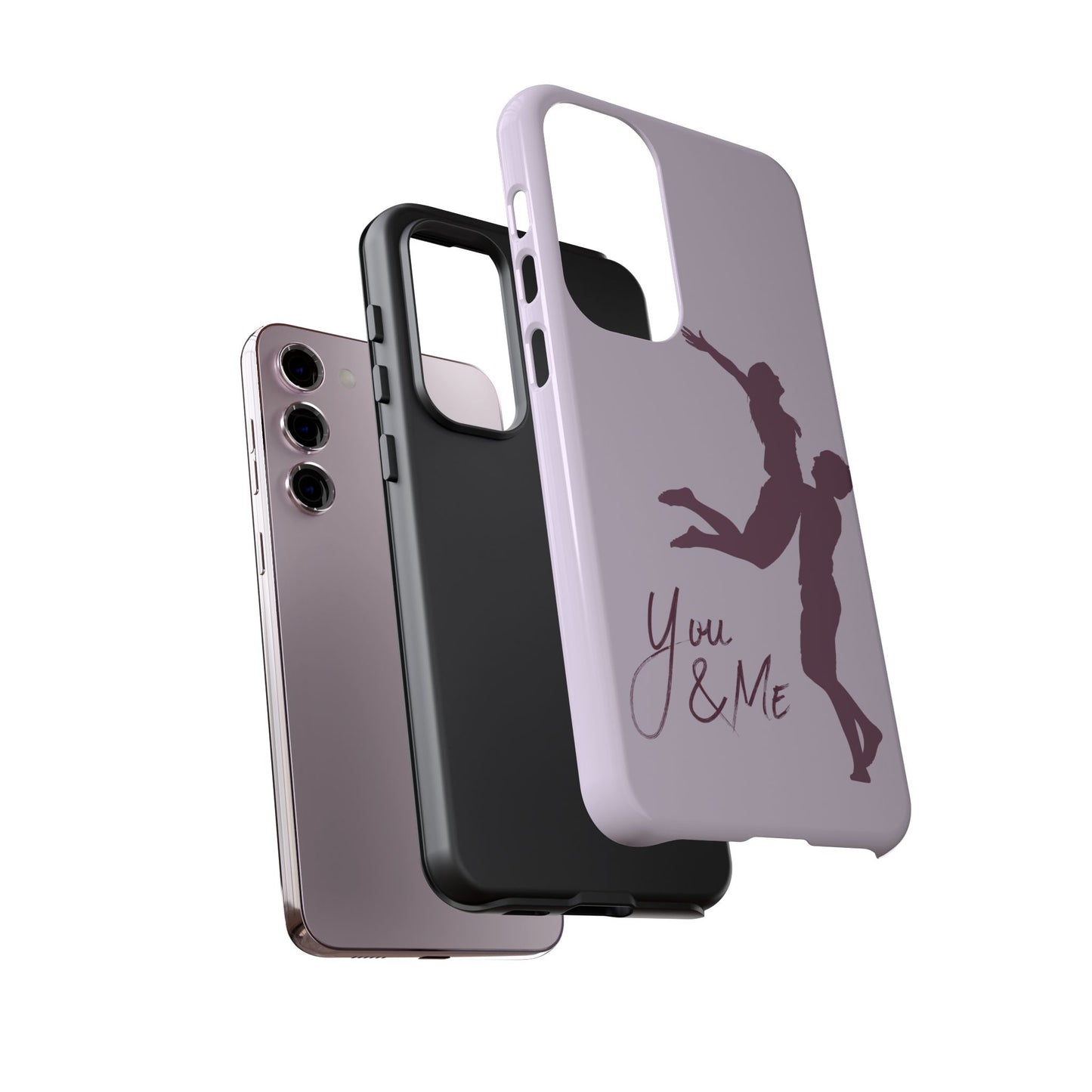 Phone Cases - You and Me Love Girl and Boy Enjoy Tough Cases