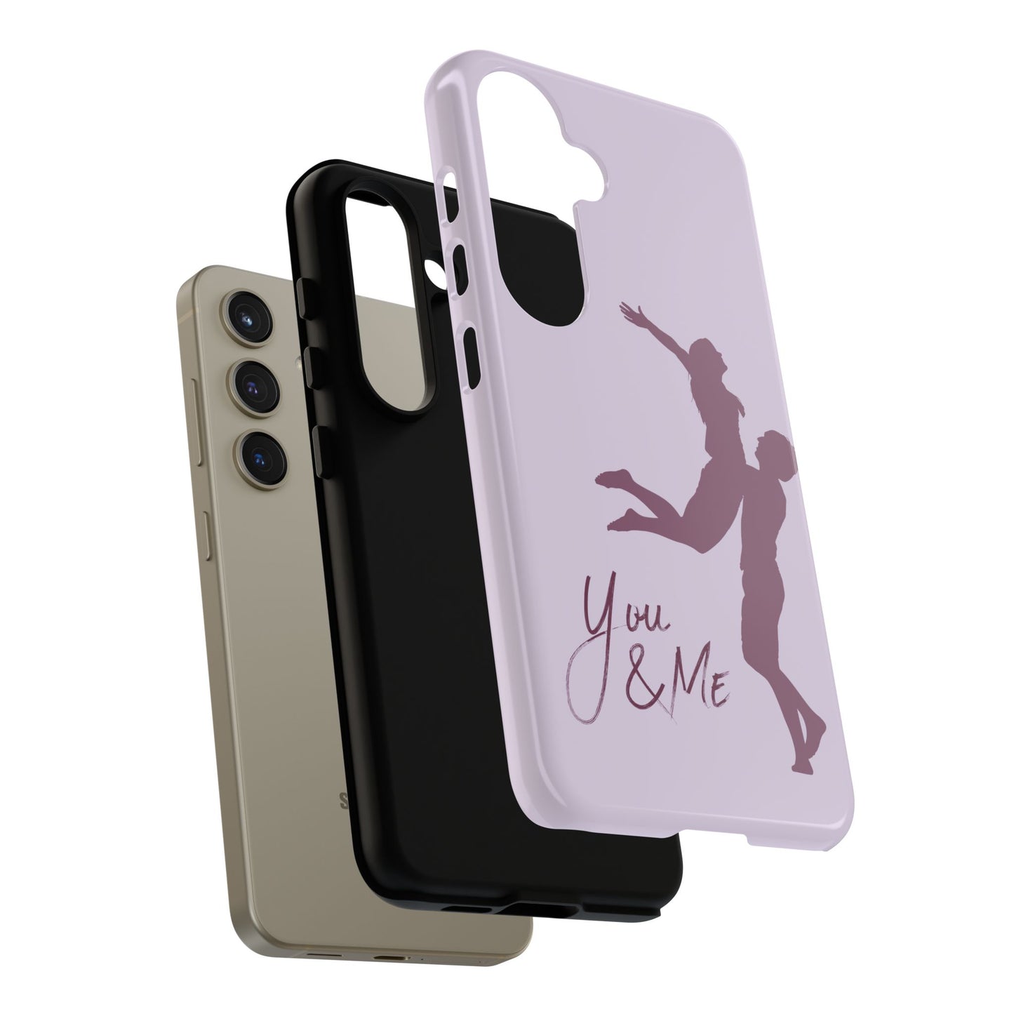 Phone Cases - You and Me Love Girl and Boy Enjoy Tough Cases