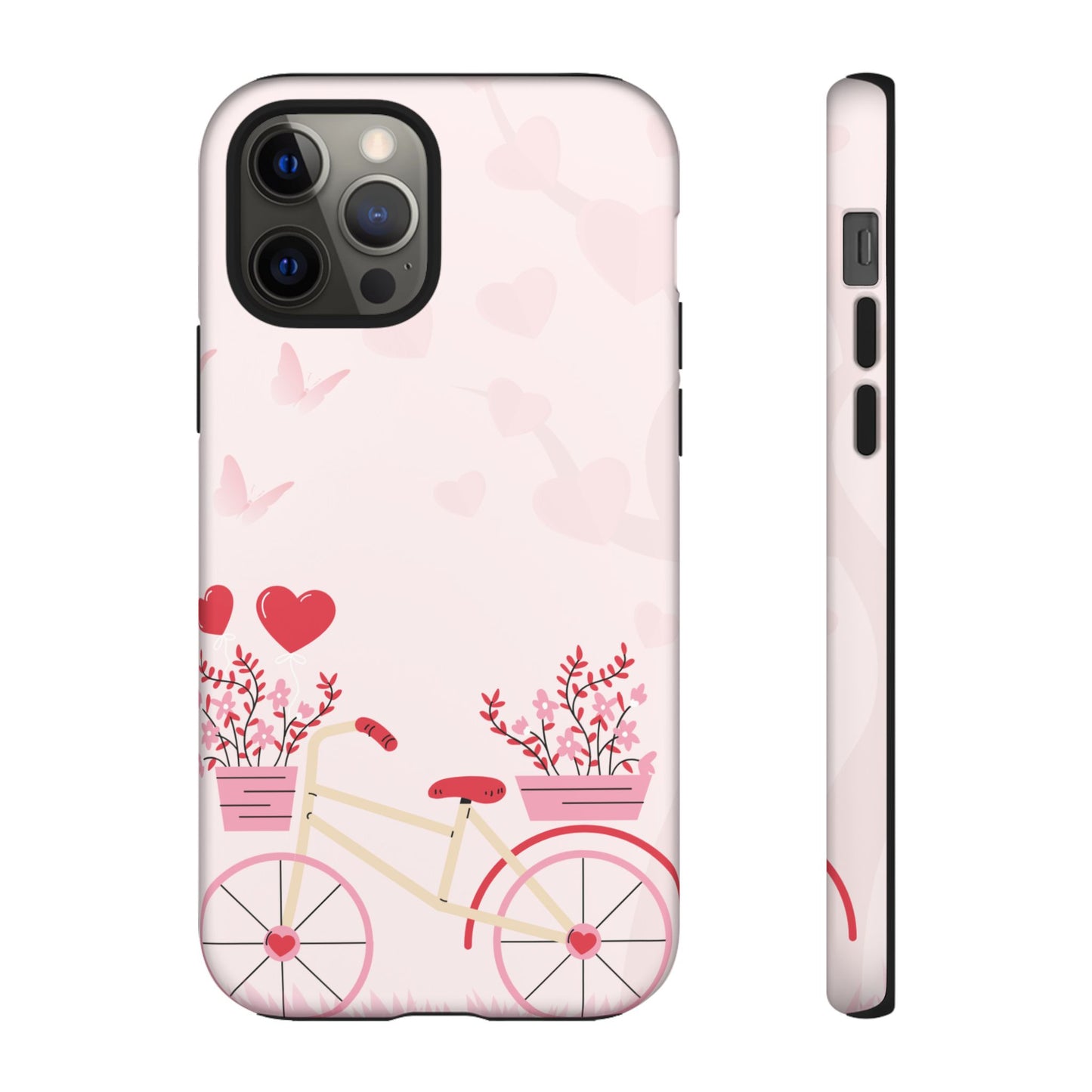 Phone Cases - Pink Cycle Pattern