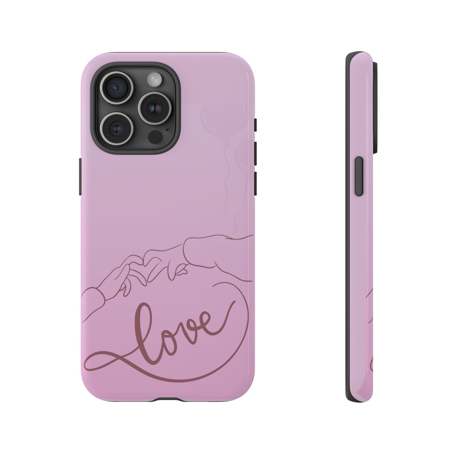 Phone Cases - Love Finger Heart Design