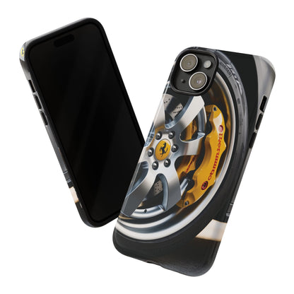 Phone Cases - Ferrari Brake and Wheel Design