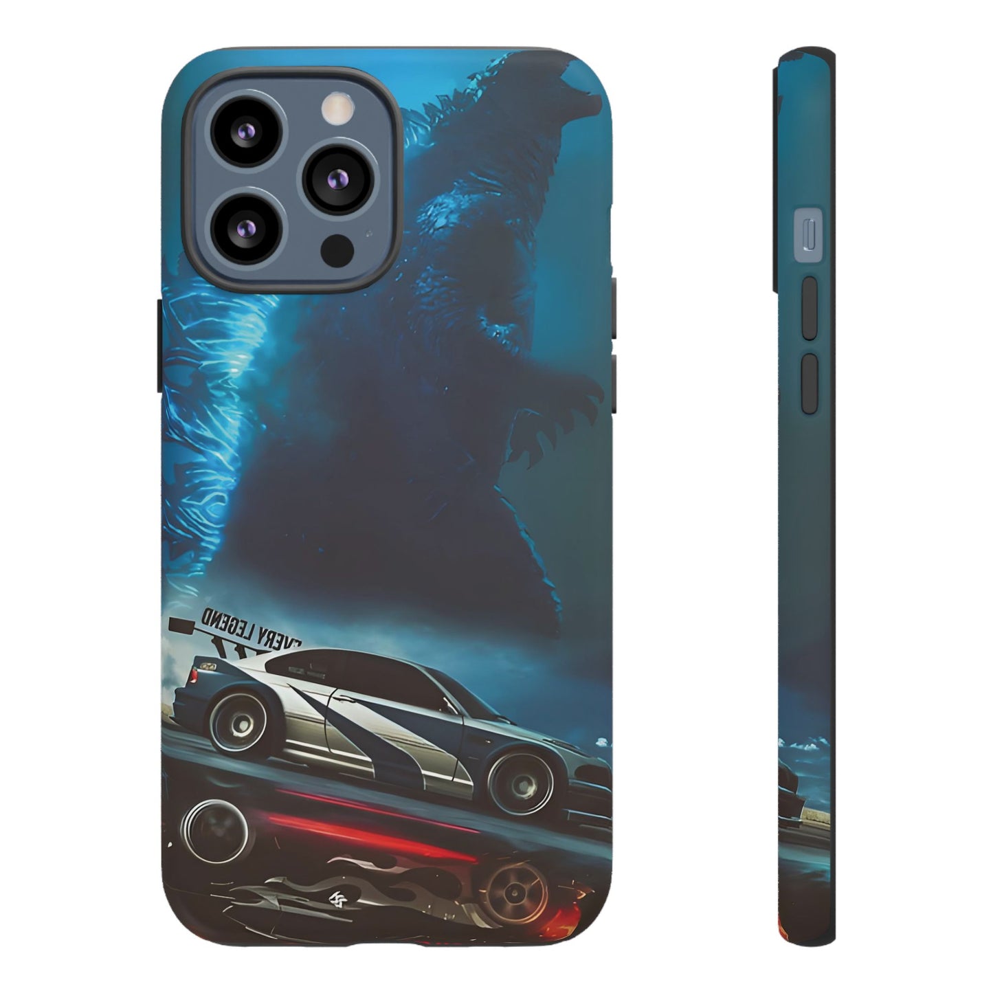 Phone Case - Car and Big Bear Design