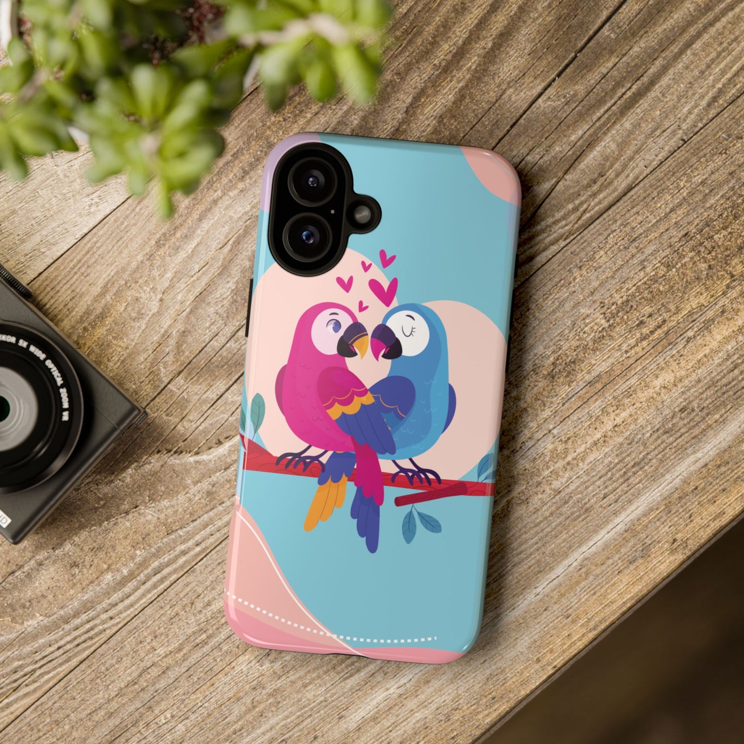 Phone Case - Parrot Love