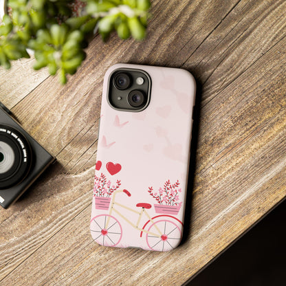 Phone Cases - Pink Cycle Pattern