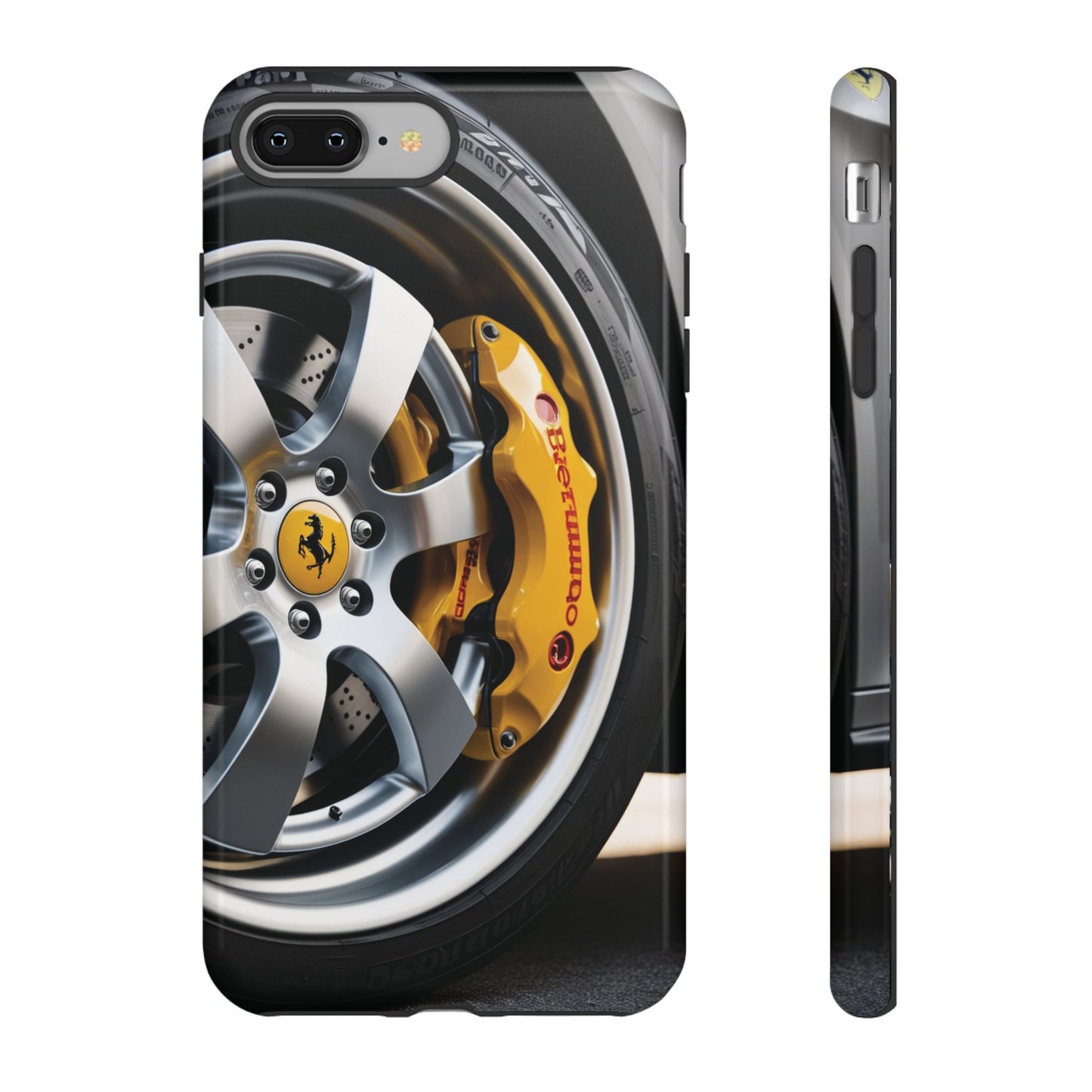 Phone Cases - Ferrari Brake and Wheel Design