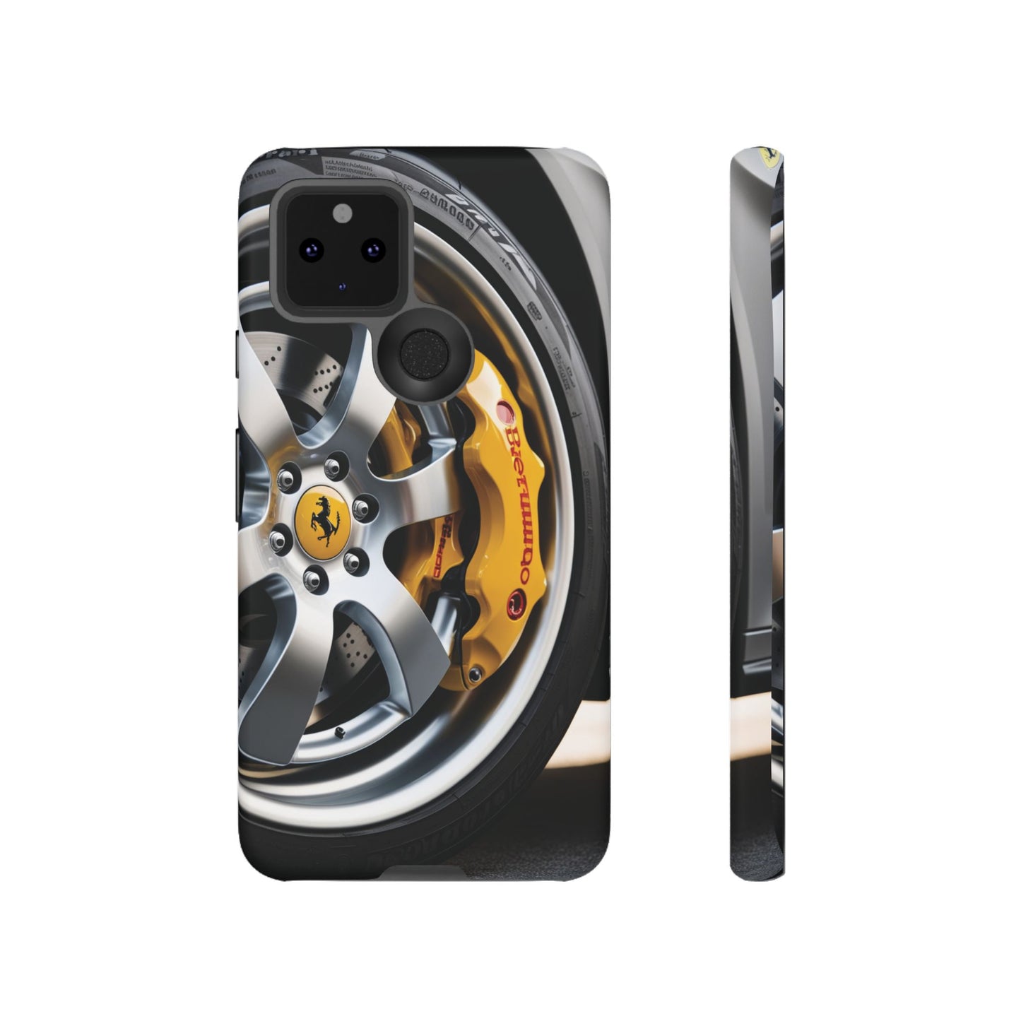 Phone Cases - Ferrari Brake and Wheel Design