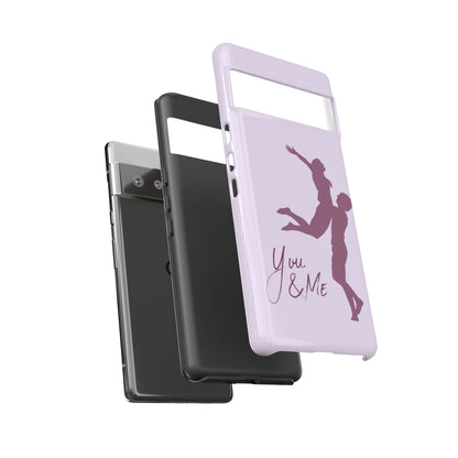 Phone Cases - You and Me Love Girl and Boy Enjoy Tough Cases