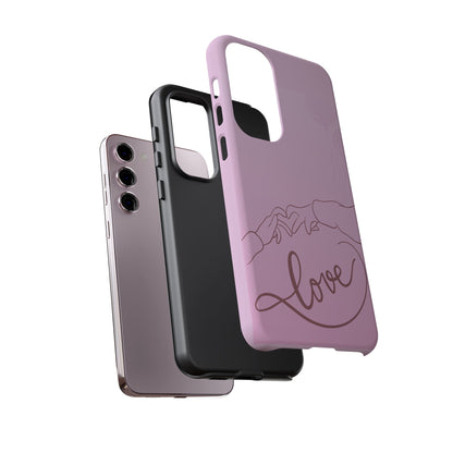 Phone Cases - Love Finger Heart Design