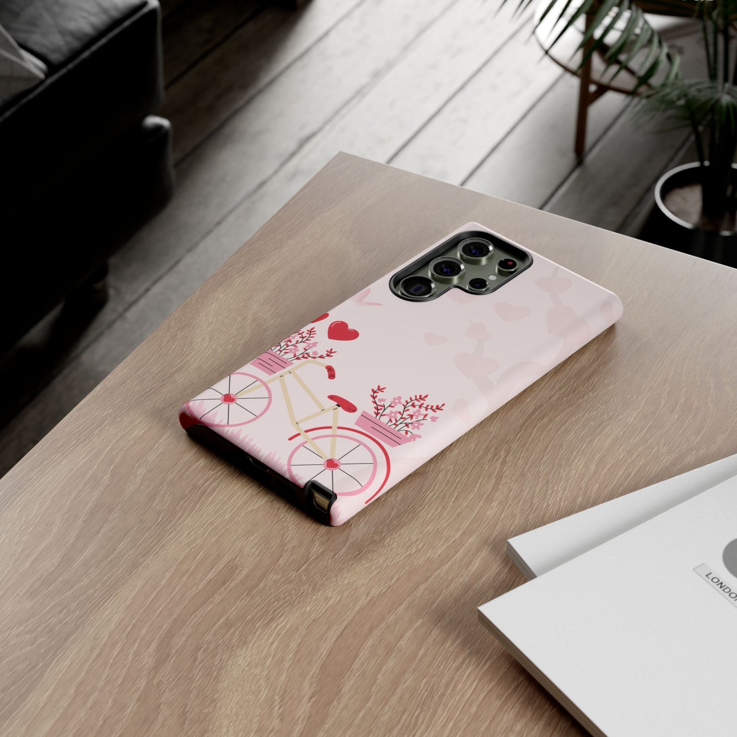 Phone Cases - Pink Cycle Pattern