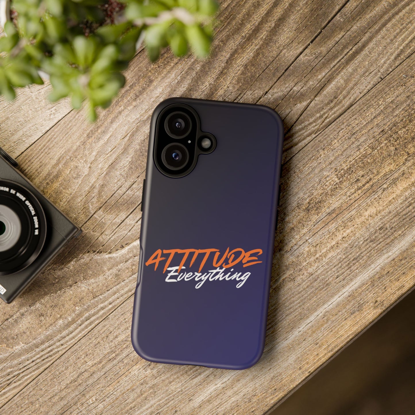 Attitude Is Everything - Stylish blue for Bold PersonalitiesTough Cases