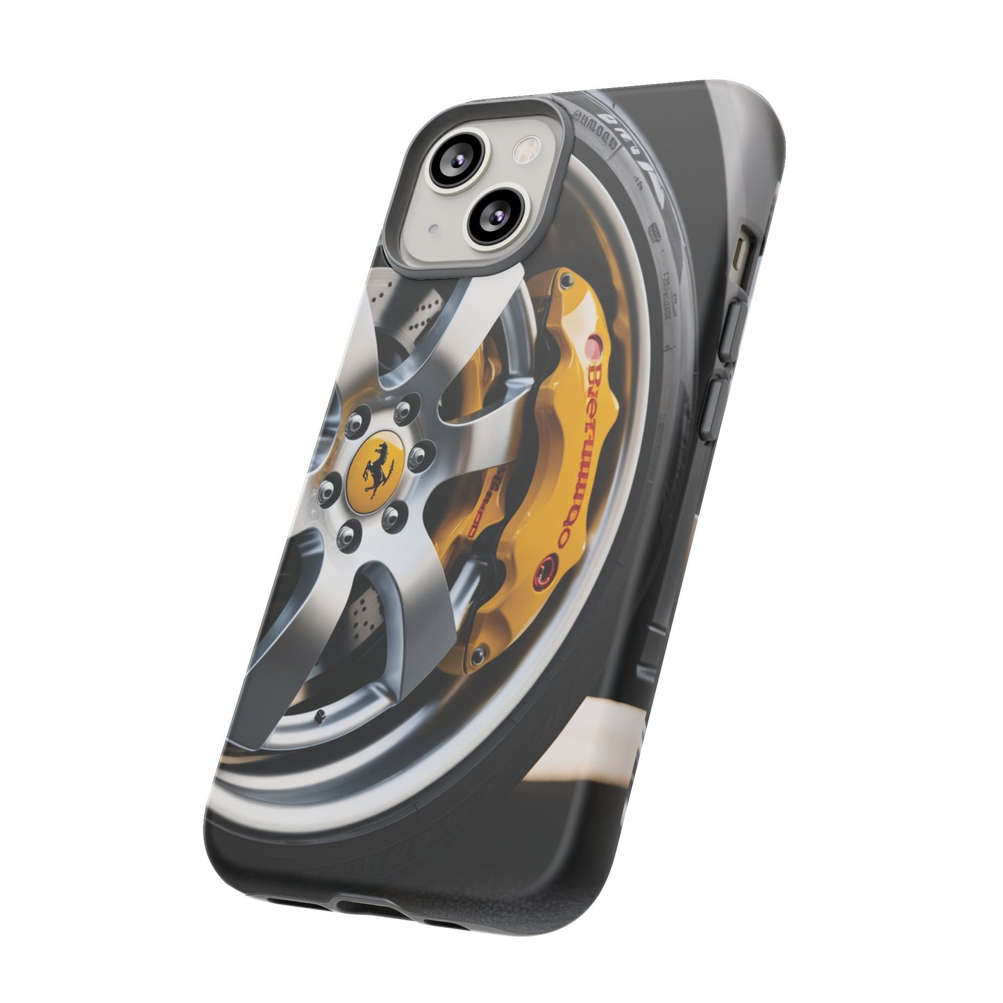 Phone Cases - Ferrari Brake and Wheel Design