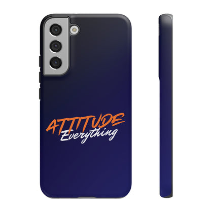 Attitude Is Everything - Stylish blue for Bold PersonalitiesTough Cases