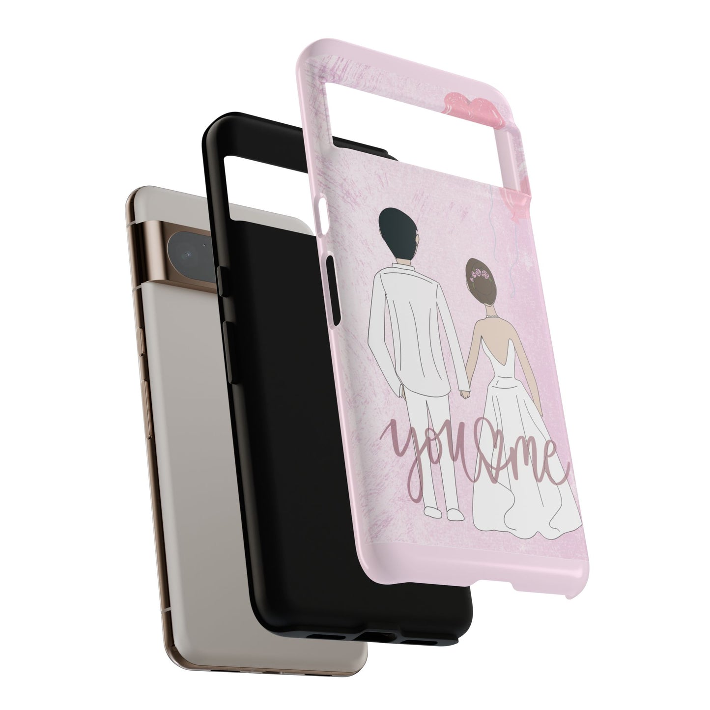 Phone Cases Couple Run You and Me