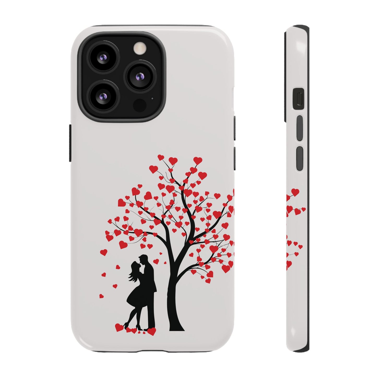 Phone Case - Lover Below in Heart Tree Design