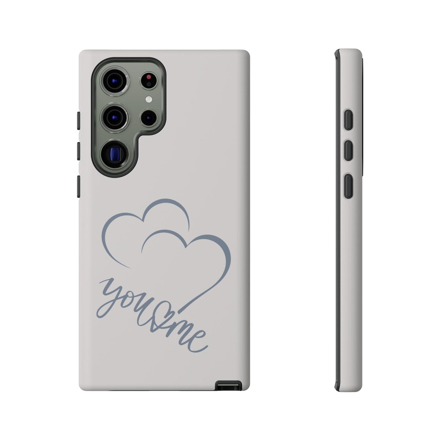 Phone Cases you and me 2 hearts Tough Cases