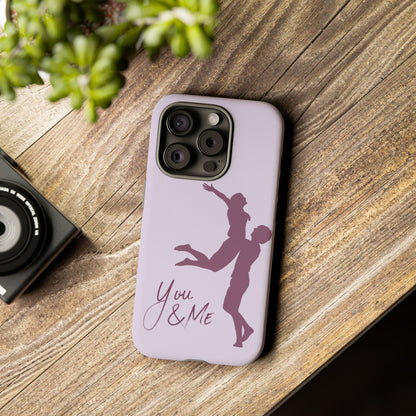 Phone Cases - You and Me Love Girl and Boy Enjoy Tough Cases