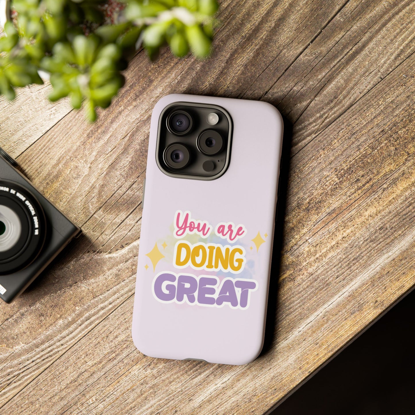 motivational self confidence phone Cases