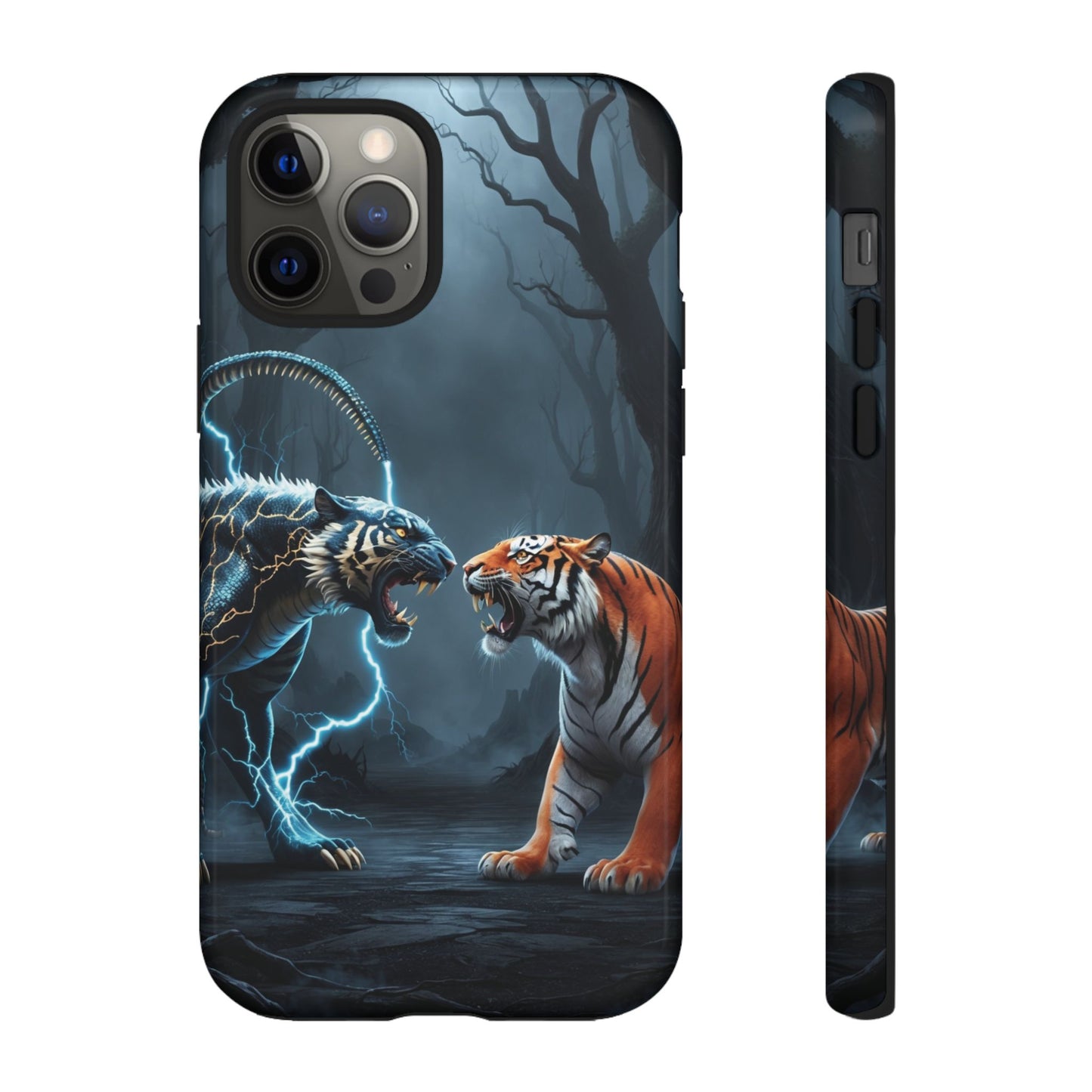 Phone Case - Lion vs Alien Tough Case