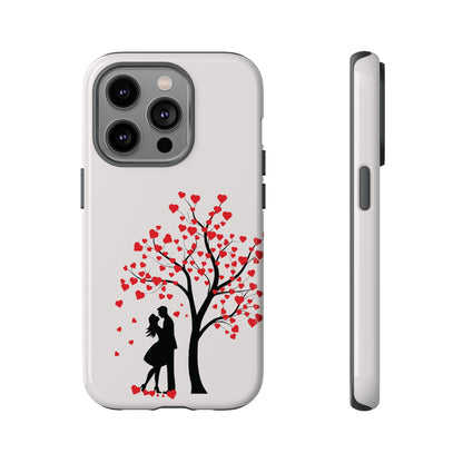 Phone Case - Lover Below in Heart Tree Design