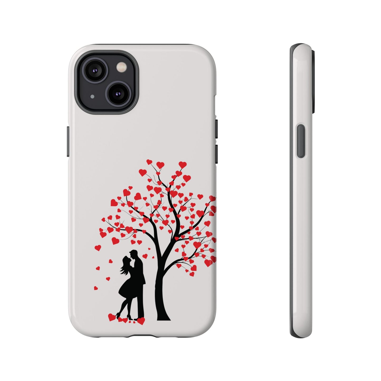 Phone Case - Lover Below in Heart Tree Design