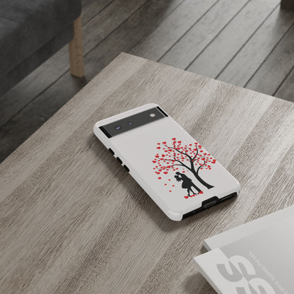 Phone Case - Lover Below in Heart Tree Design