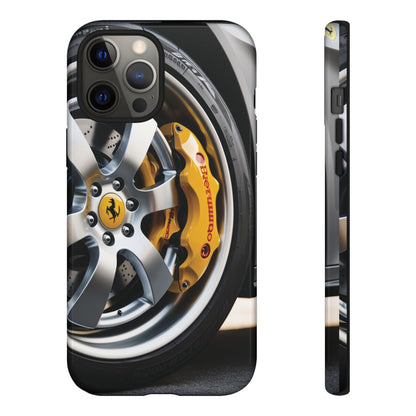 Phone Cases - Ferrari Brake and Wheel Design