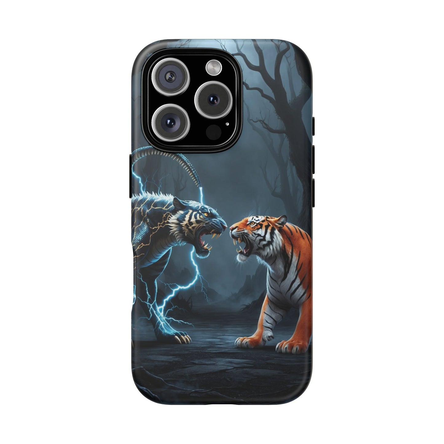 Phone Case - Lion vs Alien Tough Case