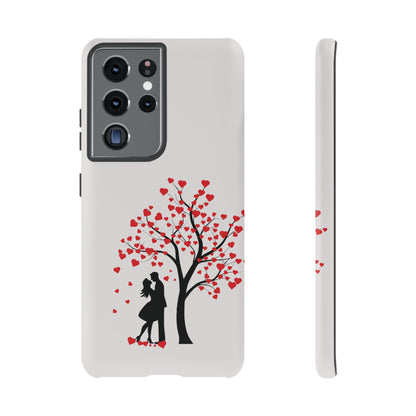 Phone Case - Lover Below in Heart Tree Design