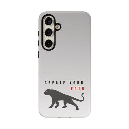 Tough Cases - Create Your Path Black Cat Phone Case