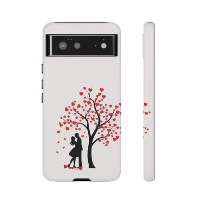 Phone Case - Lover Below in Heart Tree Design