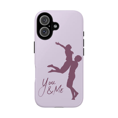 Phone Cases - You and Me Love Girl and Boy Enjoy Tough Cases