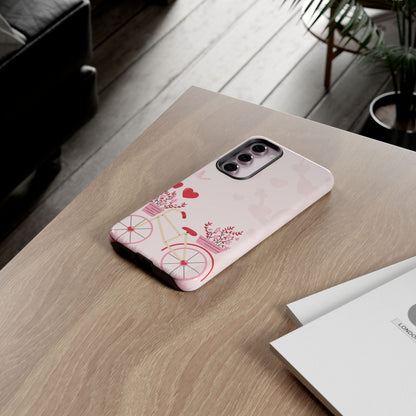 Phone Cases - Pink Cycle Pattern