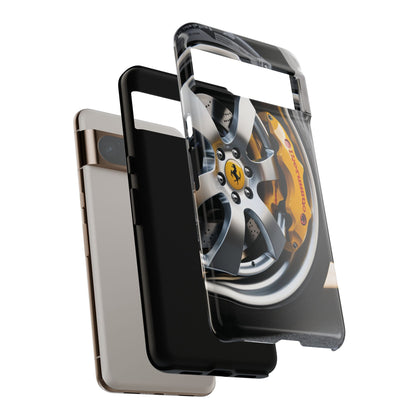 Phone Cases - Ferrari Brake and Wheel Design